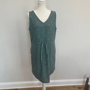 Eddie Bauer Teal Sleeveless Mini Dress